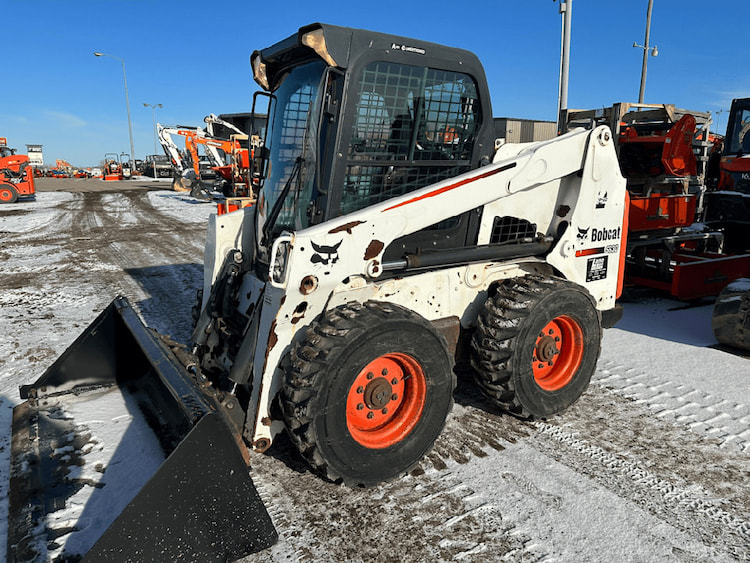 Bobcat S630 BOBCAT LOADER,HI-FLO,A91 PKG,2 SPD,NEW TIRES,BKT Skid Steer Loader 2011 - 12684