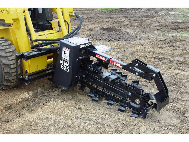 Bradco Model 625 BRADCO MODEL 625,4' BOOM,6  CHAI 70/30 SHARK TEETH Trencher Attachment 2021 - 210500