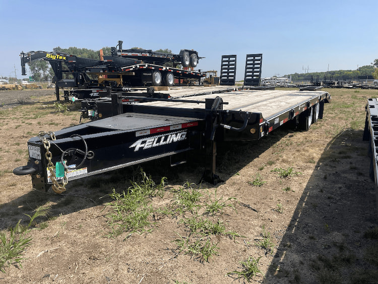 Felling FT-70-2 OTR-H FELLING TRAILER,70K,11'+35'+6',AIR RAMP,RUB RAIL Semi Trailer 2024 - 215657