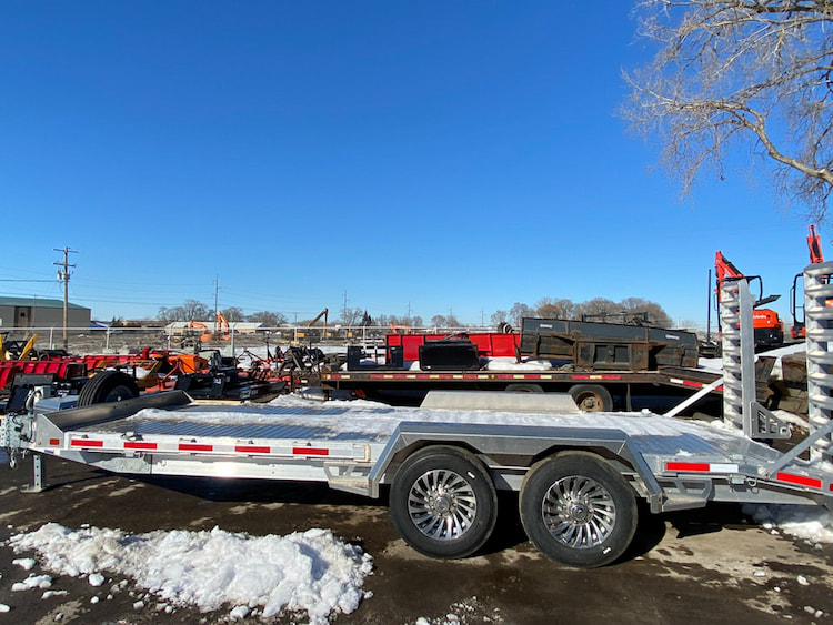 Eby LP16K20* EBY ALUM TRAILER,16K,E/H DISC,17.5,TRADESMEN Aluminum Drop Deck Trailer 2022 - 223643