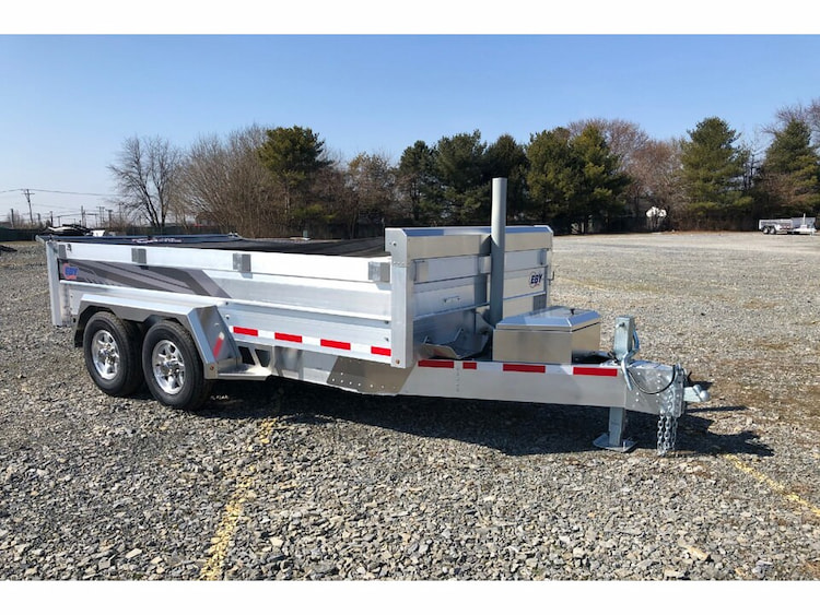 Eby CB14K14 EBY DUMP TRAILER,82x14,ALUM,7K AXLES,TB,TARP Adapter Attachment 2023 - 230478