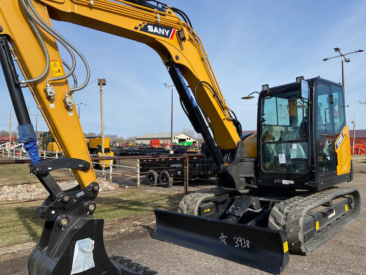 Sany SY80U SANY EXCAVATOR, 73HP, 19400LBS,TILT ROTATE PKG Excavator 2022 - 231299