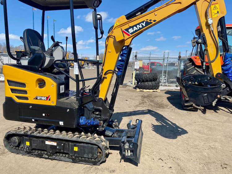 Sany SY16 SANY EXCAVATOR,ROPS,BLADE,AUX HYDS,YANMAR,BUCKET Mini Excatator 2023 - 233595