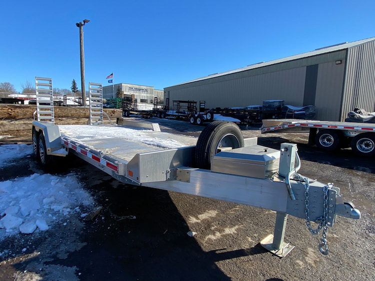 Eby LP16K20* EBY ALUM TRAILER,16K,17.5 TRADESMEN,STANDUP RAMPS Aluminum Drop Deck Trailer 2023 - 234039