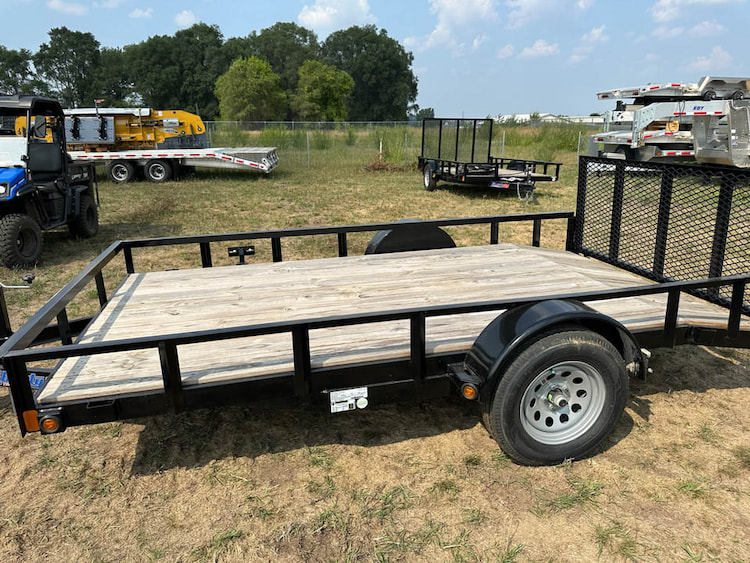 Liberty LU3K78C4 LIBERTY UTILITY TRAILER,3,000LBS,78 X12',MESH GATE Utility Trailer 2023 - 236094