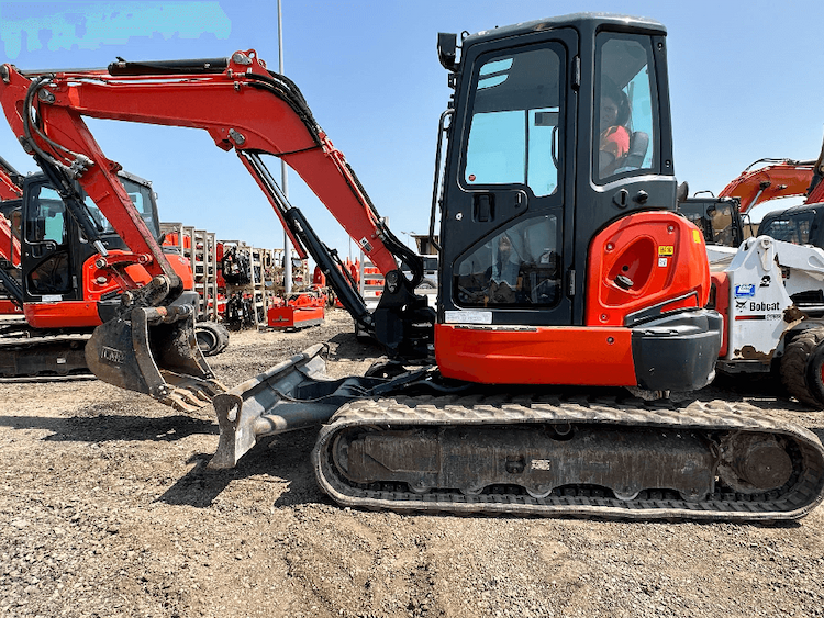 Kubota U55 KUBOTA EXCAVATOR,CAB,A/C,BLADE,RBBR TRK,SP2 Mini Excatator 2018 - 156609