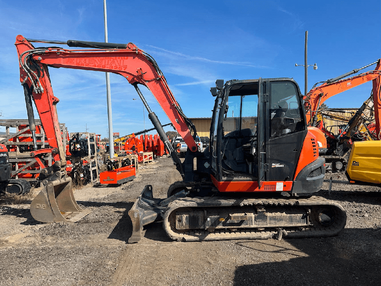 KUBOTA KX080 KUBOTA EXCAVATOR,CAB,A/C,BLADE,BKT Mini Excatator 2018 - 156614