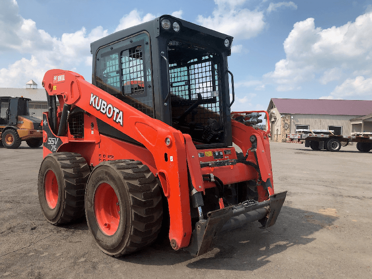 KUBOTA SSV75 KUBOTA SSL,CAB,A/C,HYD QA Skid Steer Loader 2020 - 201291