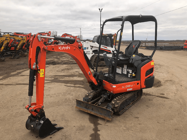 Kubota KX018  KUBOTA EXCAVATOR,ROPS,RBBR TRK Mini Excatator 2021 - 206267