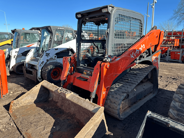 Kubota SVL75-2 KUBOTA CTL,CAB-HEAT-A/C,HYD QA,15  TRACKsBUCKET Compact Track Loader 2021 - 209529