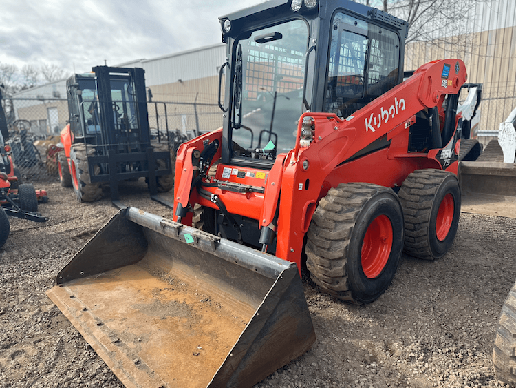 Kubota SSV75 KUBOTA SSL,PILOT,CAB,A/C,HYD QA,HIGH FLO,KSR Skid Steer Loader 2021 - 211659