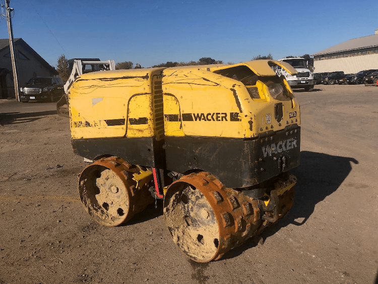 Wacker RT82 WACKER VIB TRENCH ROLLER,REMOTE CNTRL,DIESEL Vibratory Roller 2008 - 241804