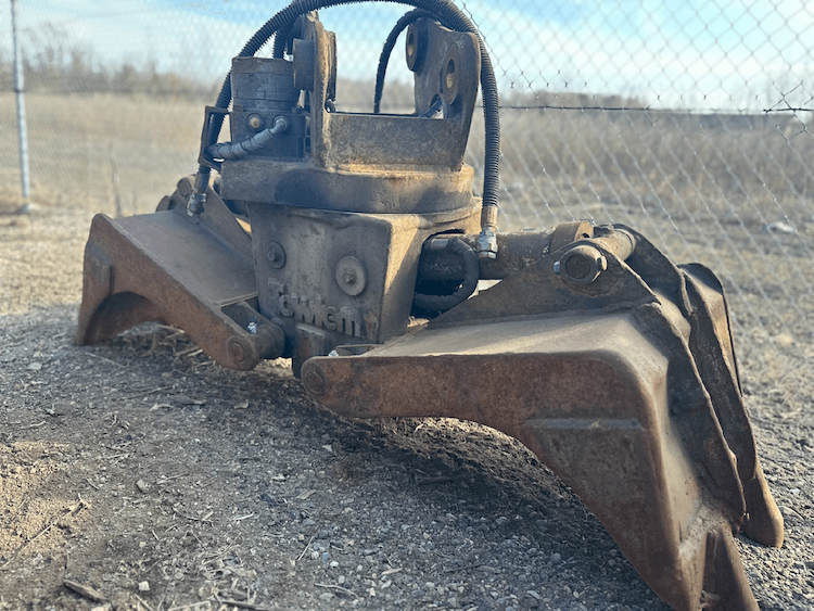 TOWTEM AGS045 ROTATING GRAPPLE AGS045 SYSTEM W/BOULDER BUCKETS Rotating Grapple Attachment 0 - 38230