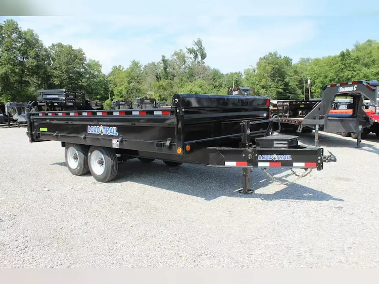 Load Trail DZ9616082 LOAD TRAIL DECKOVER DUMP TRAILER,16K,96  High Dump Bucket Attachment 2024 - 238484